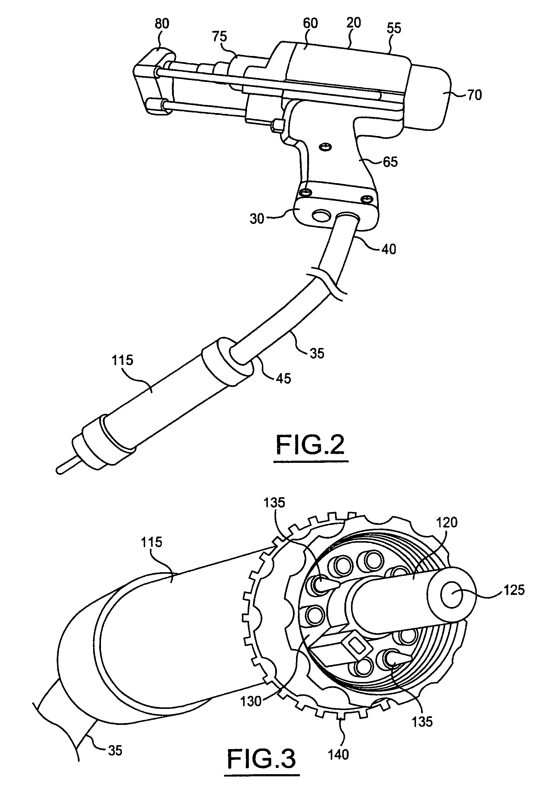Stud welding apparatus with composite cable
