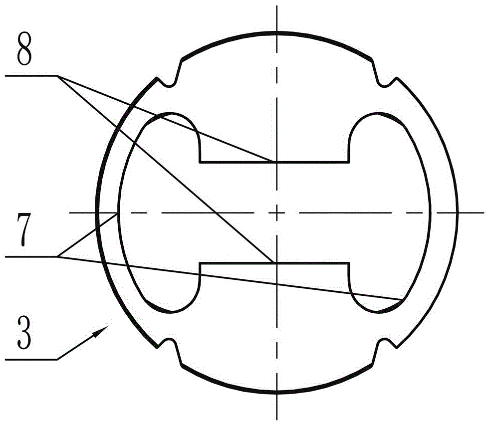 Layered piston connecting rod assembly