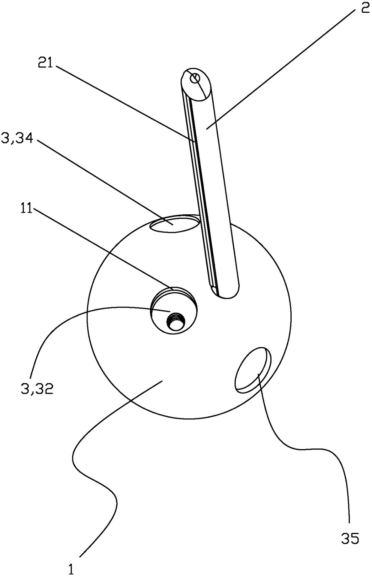 Self-locking hemostatic material