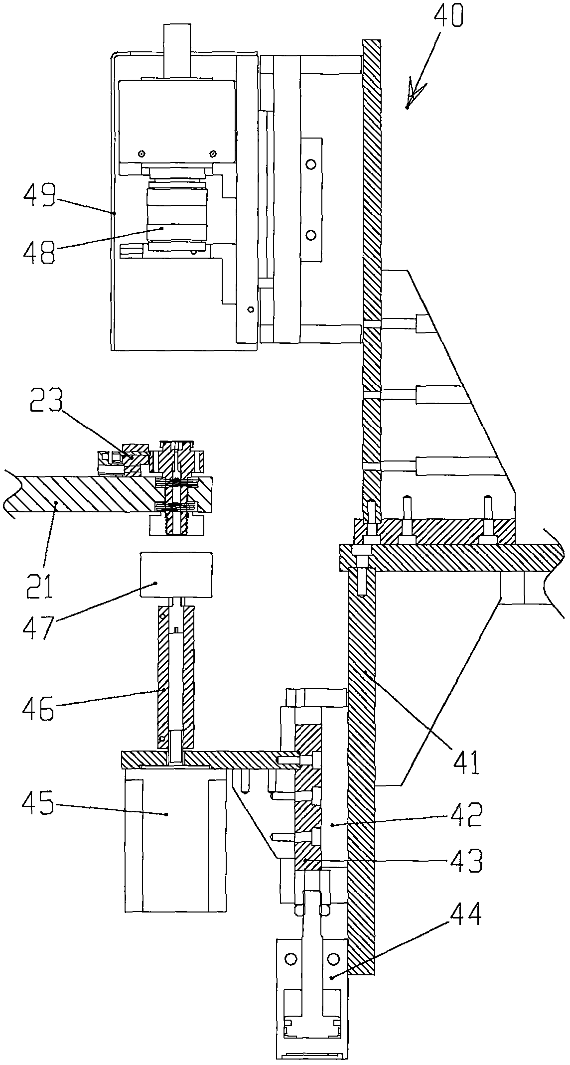 Medical container and automatic assembling technology thereof