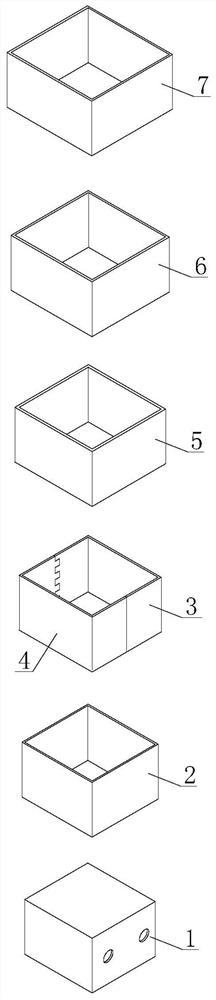 A railway frost-resistant base suitable for alpine regions and its construction method