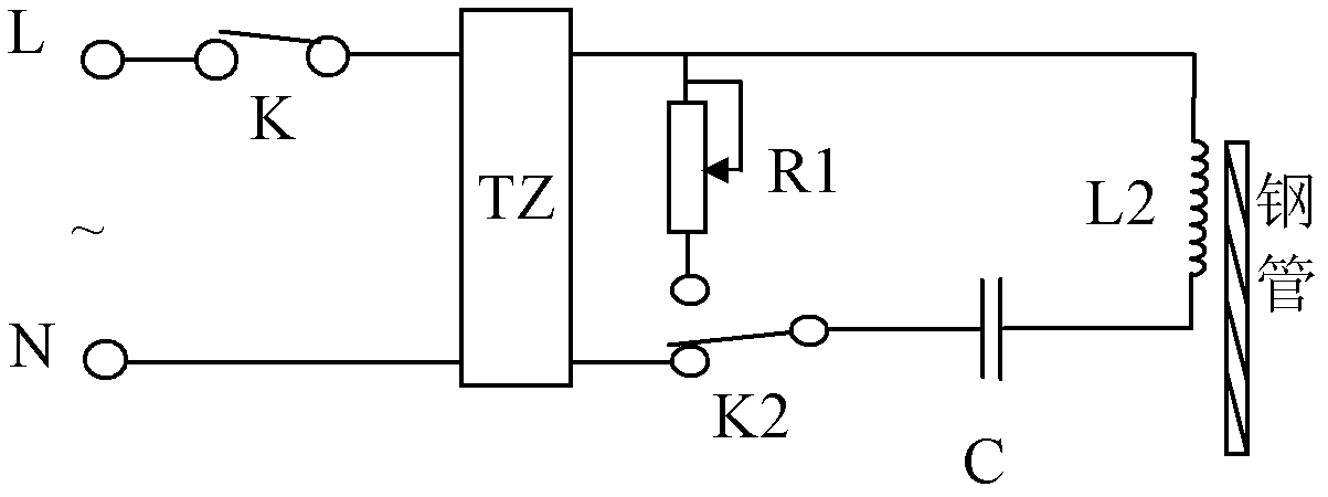 Steel tube demagnetizing method and device