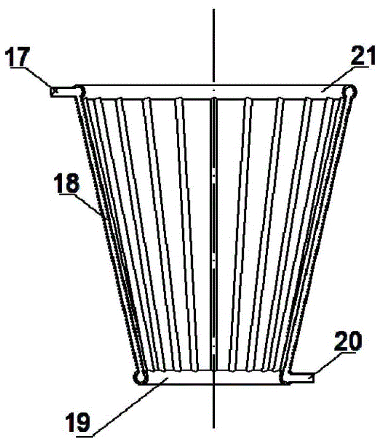 Composite cavity type solar absorber