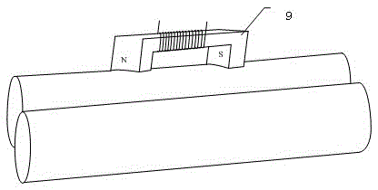 A detection device and detection method based on magnetostrictive guided waves