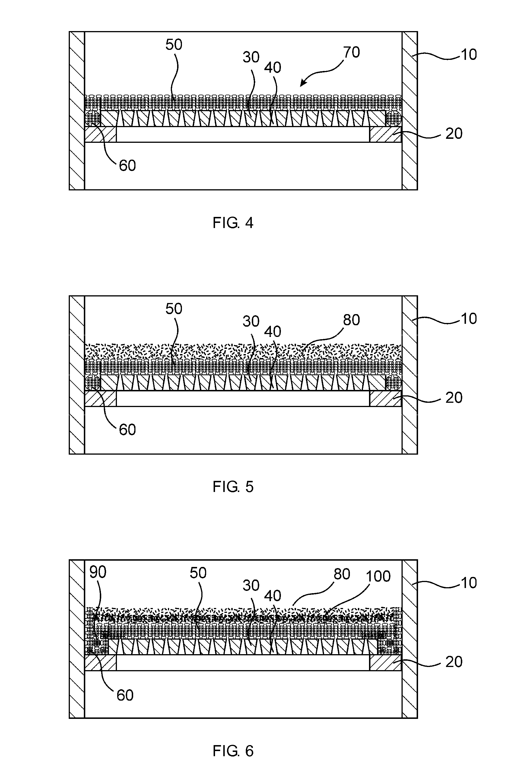 Chemical reactor with knitted wire mesh fabric as a holding device for particles