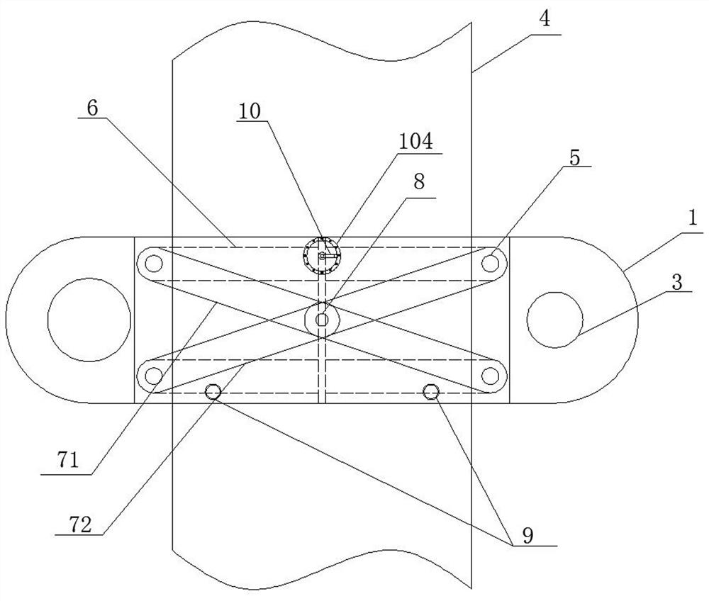 A positioning device and positioning method for the drilling of steel arch anchor bolts for the initial support of tunnels