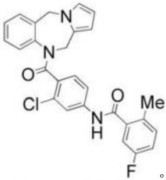 Preparation method of 4-bromo-2, 5-dichlorobenzoic acid