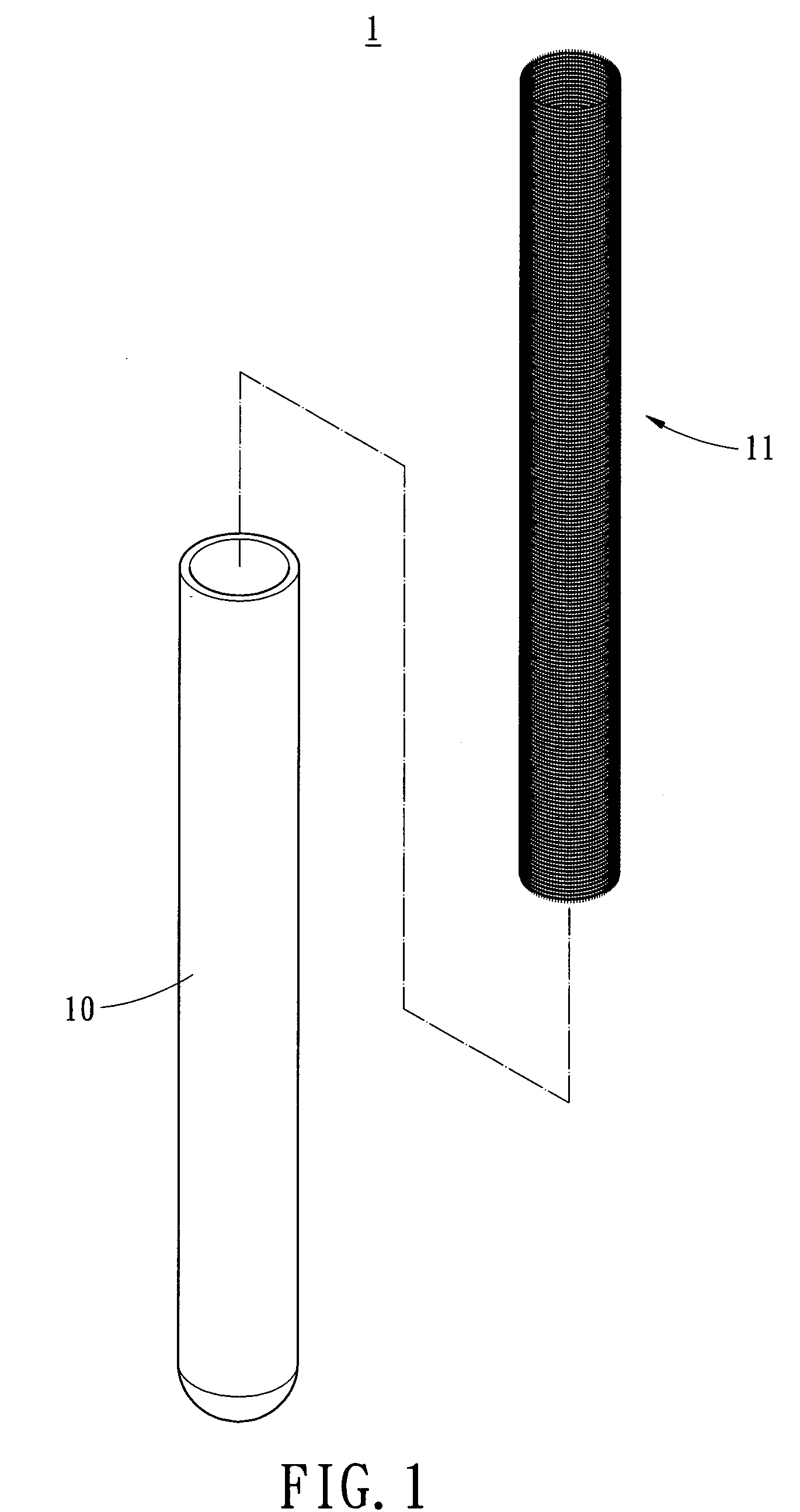 Wick structure of heat pipe