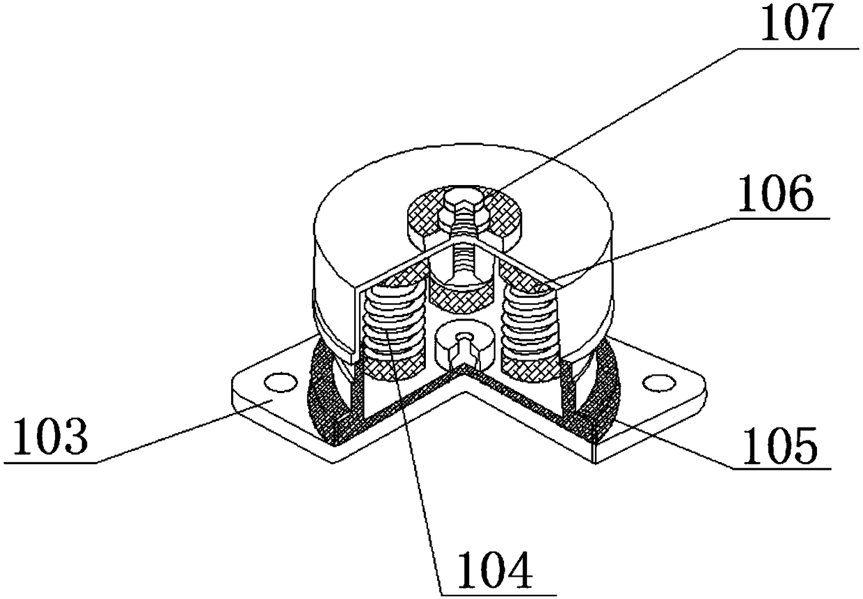 Oil pump with high-strength damping structure