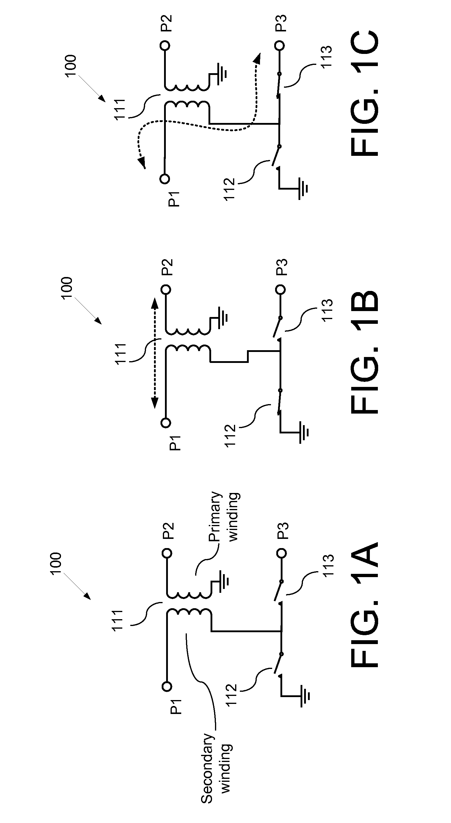 Systems and methods for a spdt switch or spmt switch with transformer