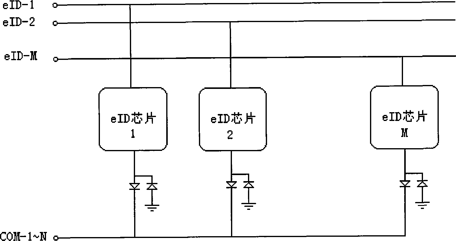 A matrix eid bus circuit