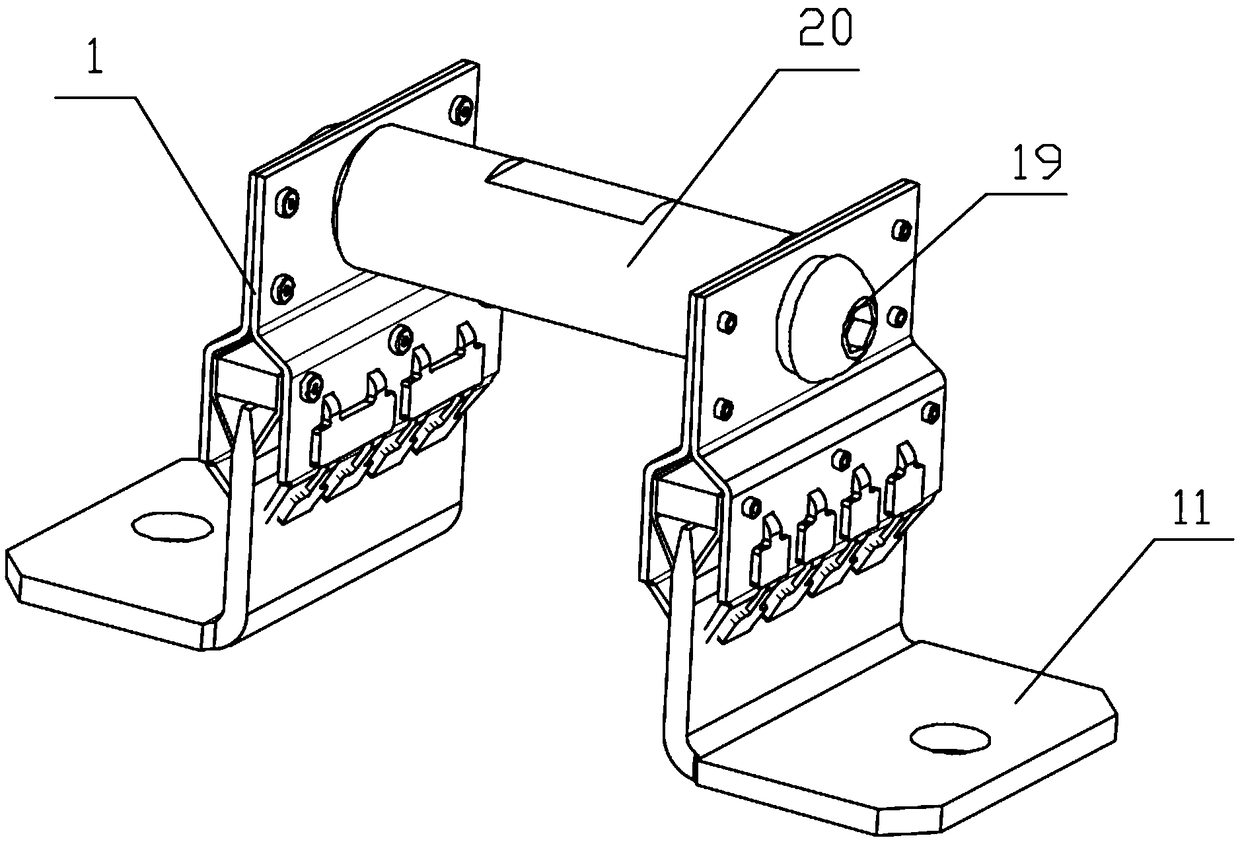 Electrical connector seat