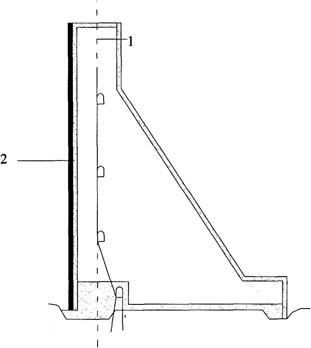 Method for preventing seepage of dam