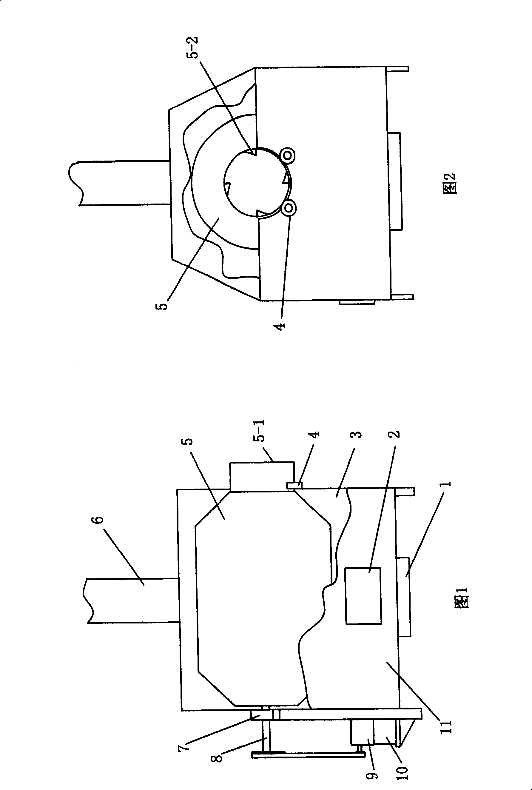 Method for producing charcoal by using shell of mountain walnut and charcoal making device