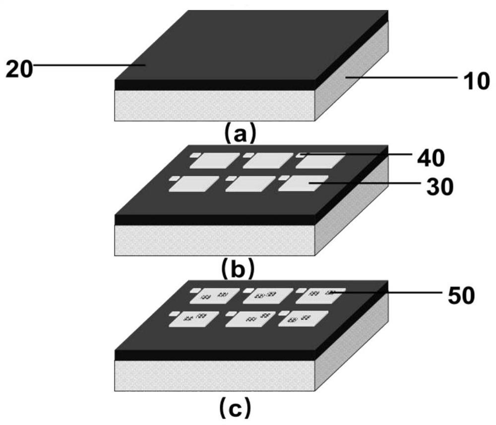 Preparation method of device based on two-dimensional material