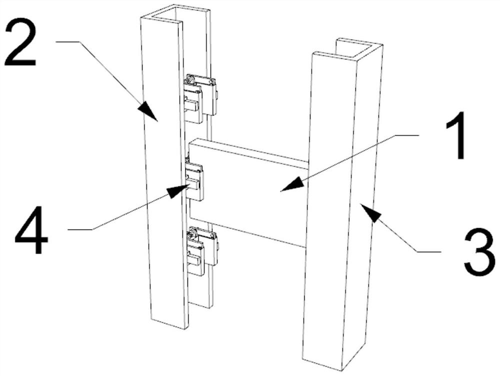 Environmental protection and energy saving device for steel structure building wall