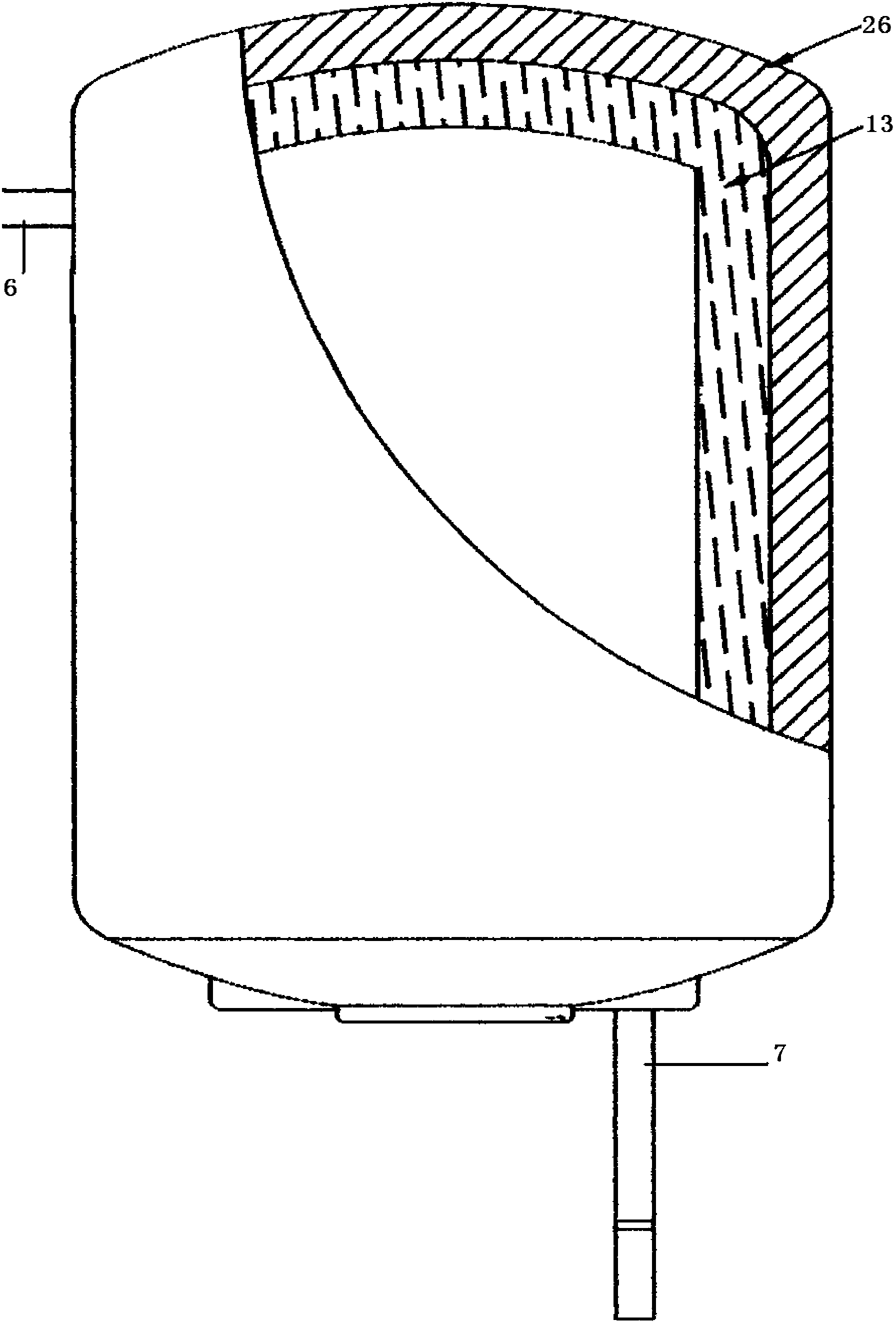 Electric water heater with water level controlling function