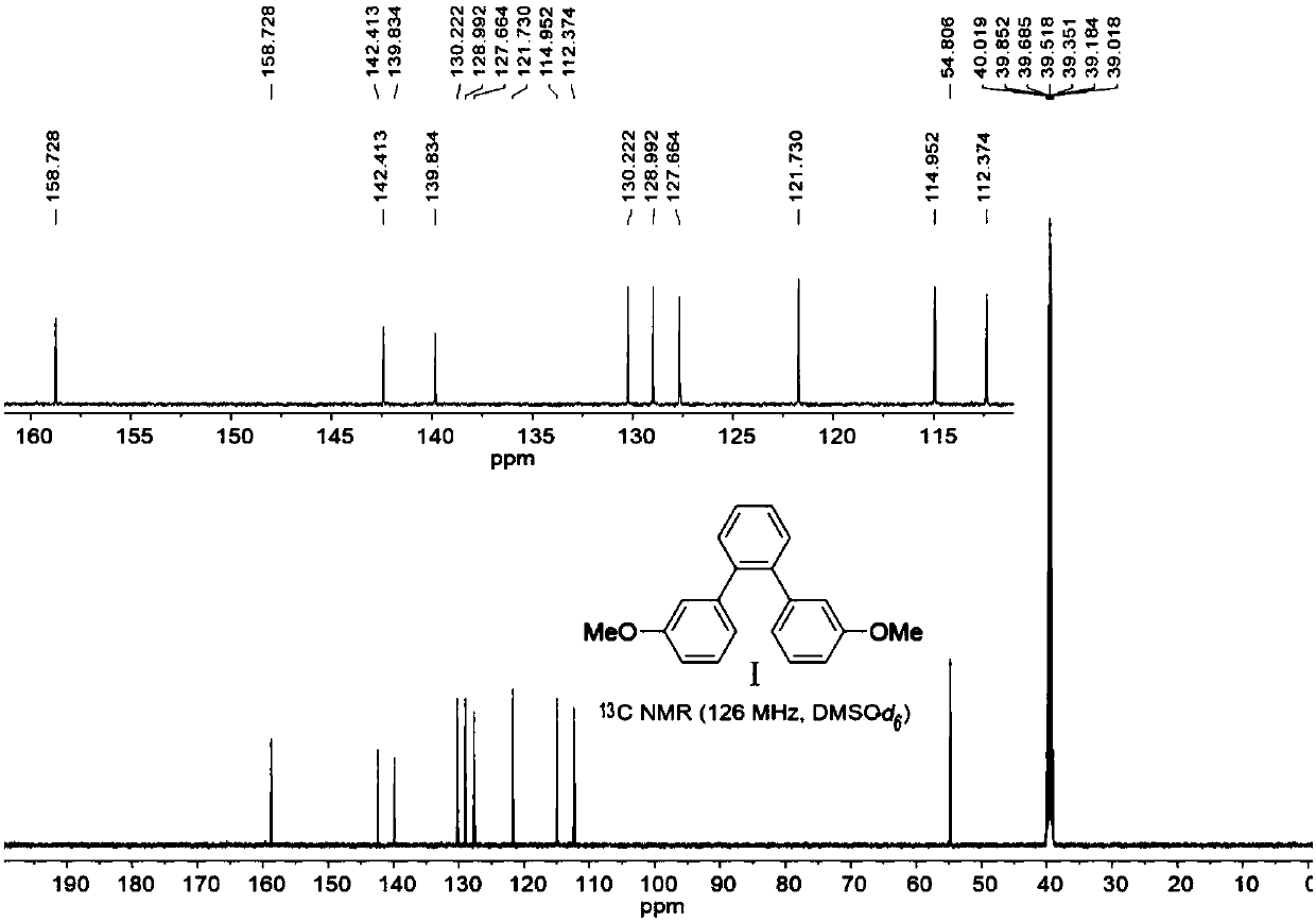 Preparation method of key intermediate of triphenylene bisborate