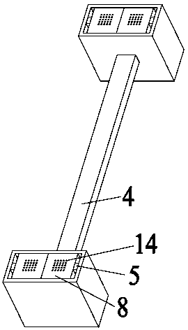 Crawling mechanism for damage ultrasonic detection of steel structure