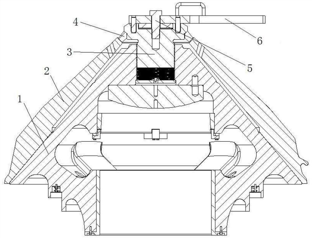 Method for assembling lining plates of multi-cylinder cone crusher