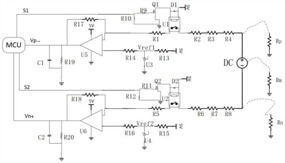 Electric leakage detection circuit