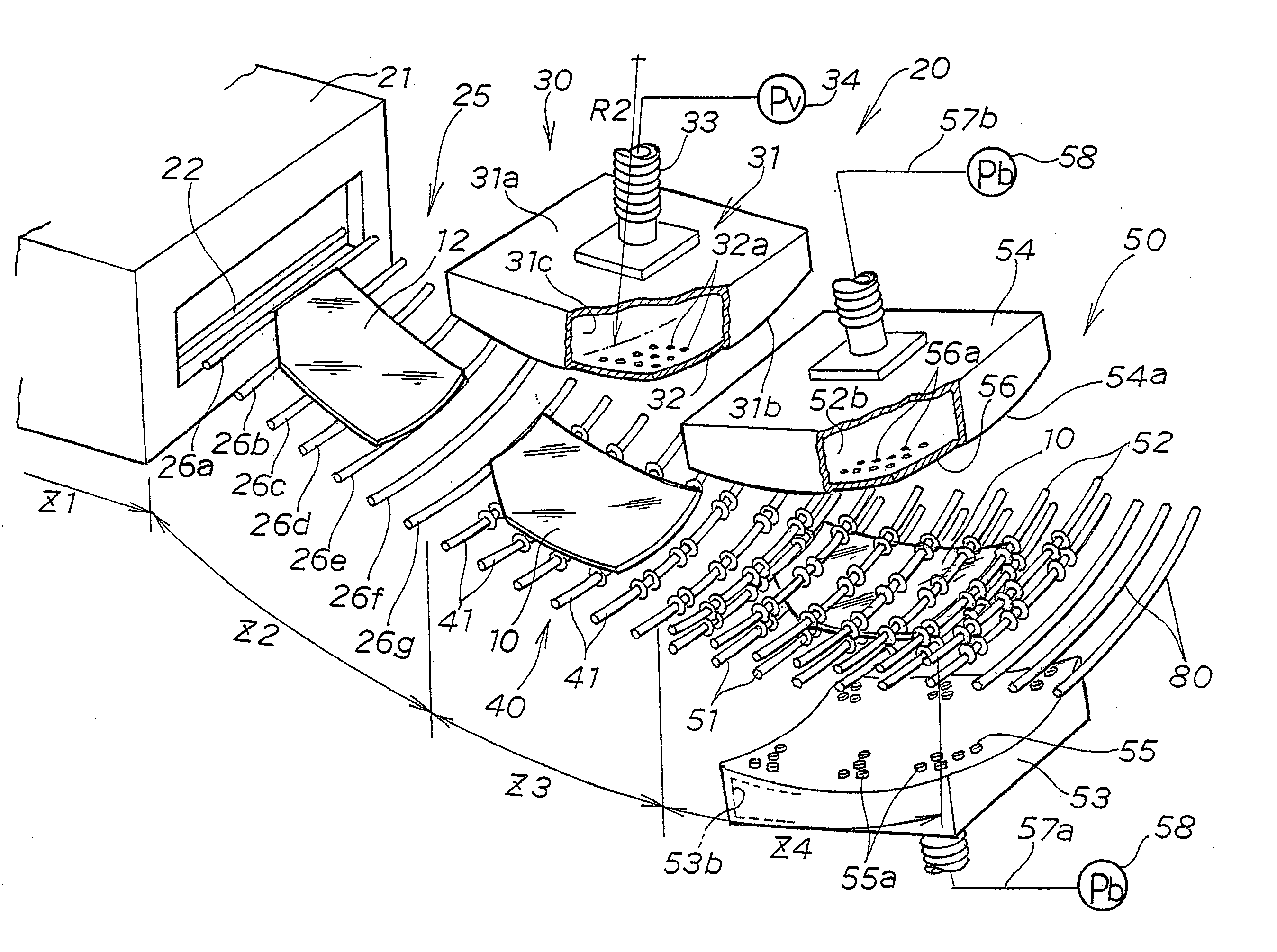 Apparatus and method for producing a bent glass sheet