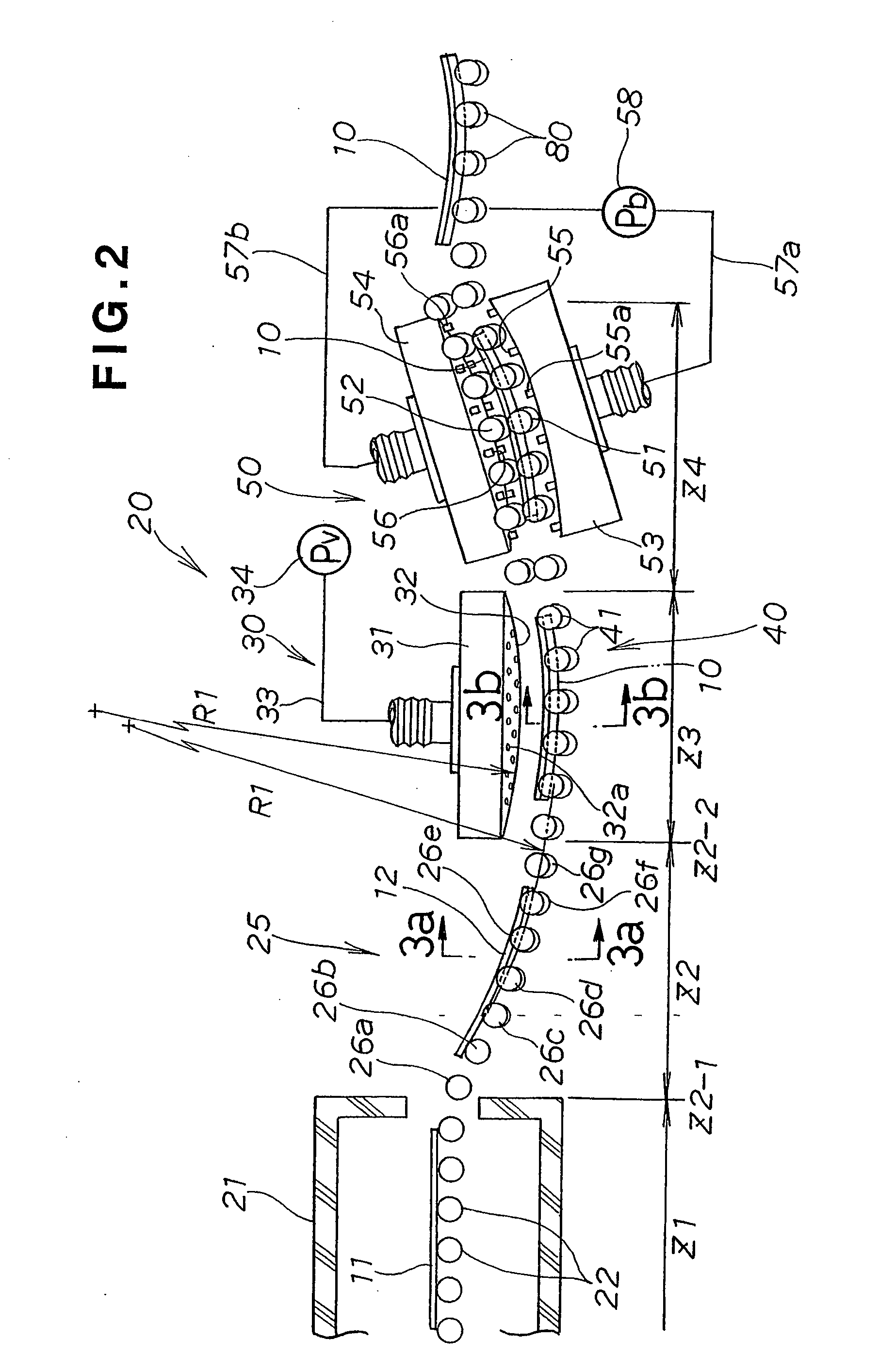 Apparatus and method for producing a bent glass sheet