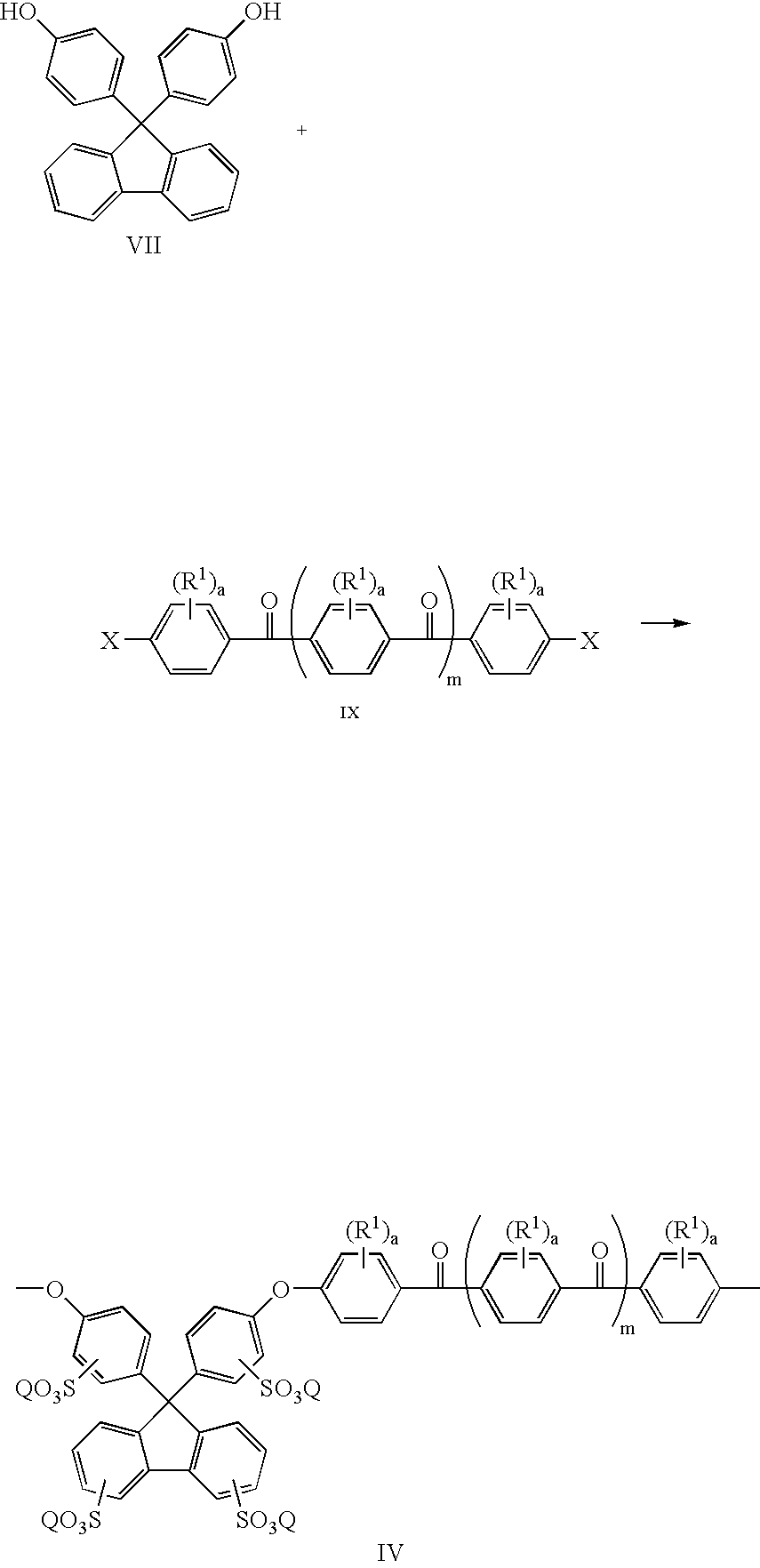 Sulfonated polyaryletherketones