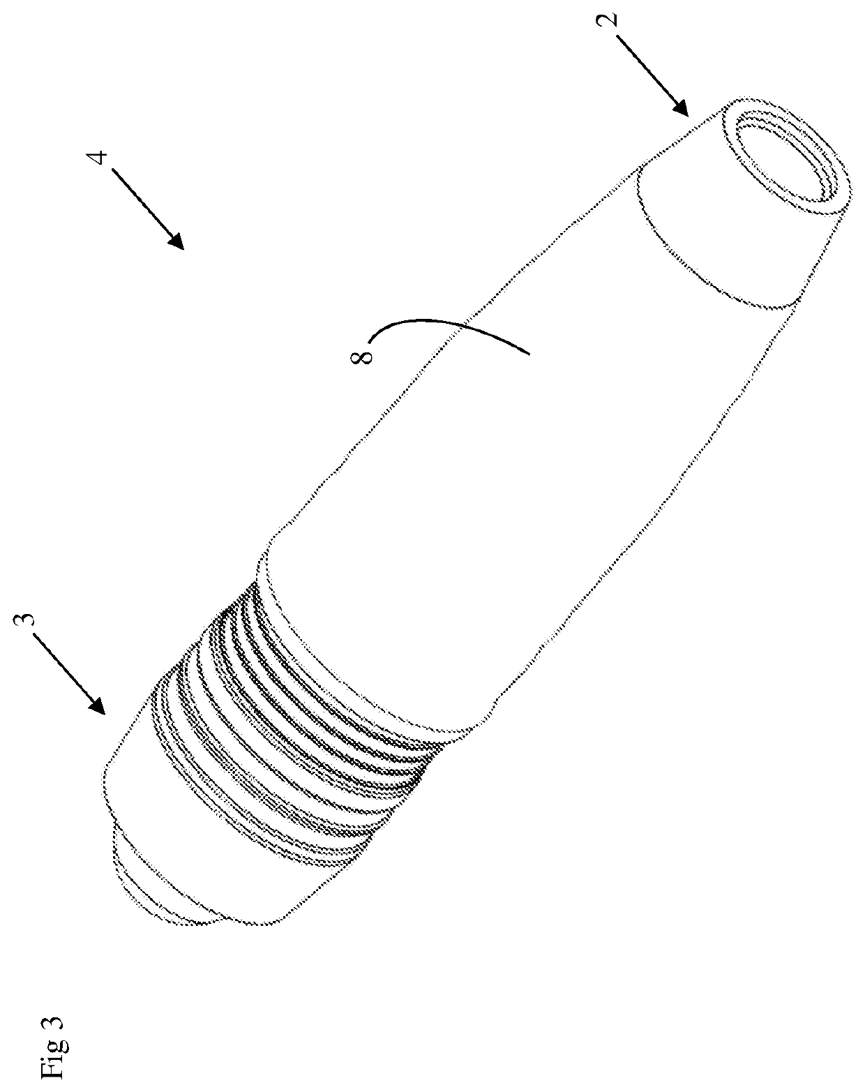 Warhead and method of producing same