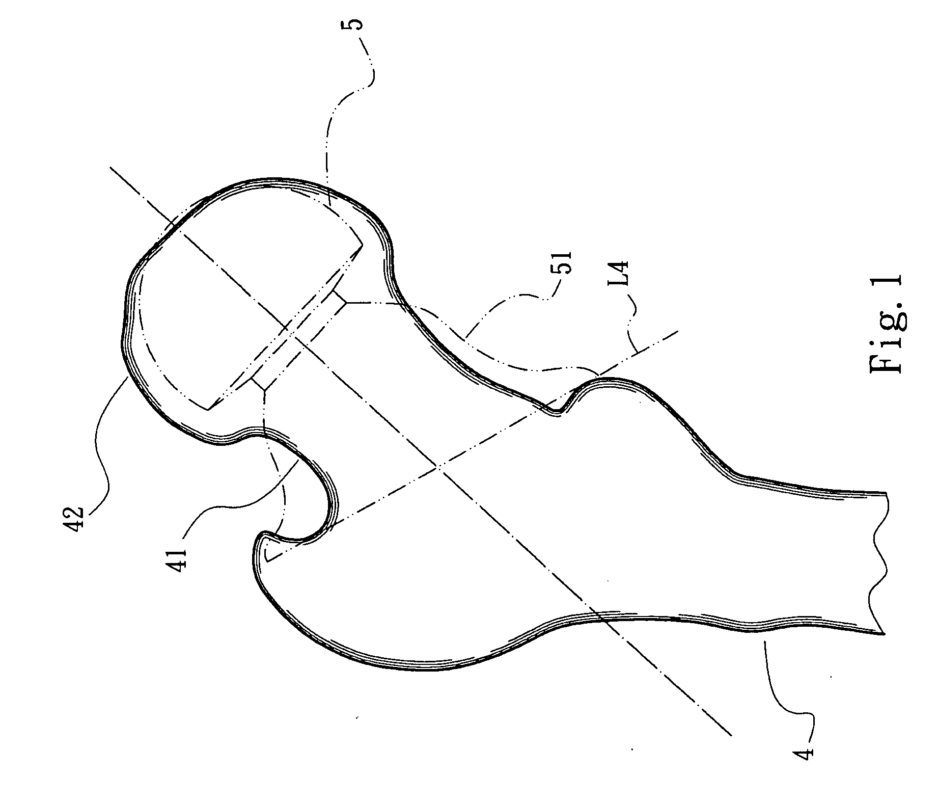 Femoral head prosthesis assembly and operation instruments thereof