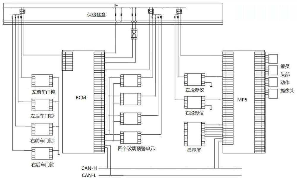 Passenger getting-off door opening accidental collision prevention system and method