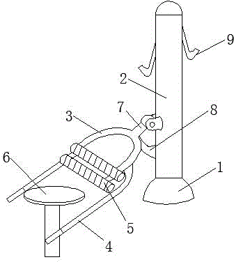 Sitting-type waist massaging apparatus