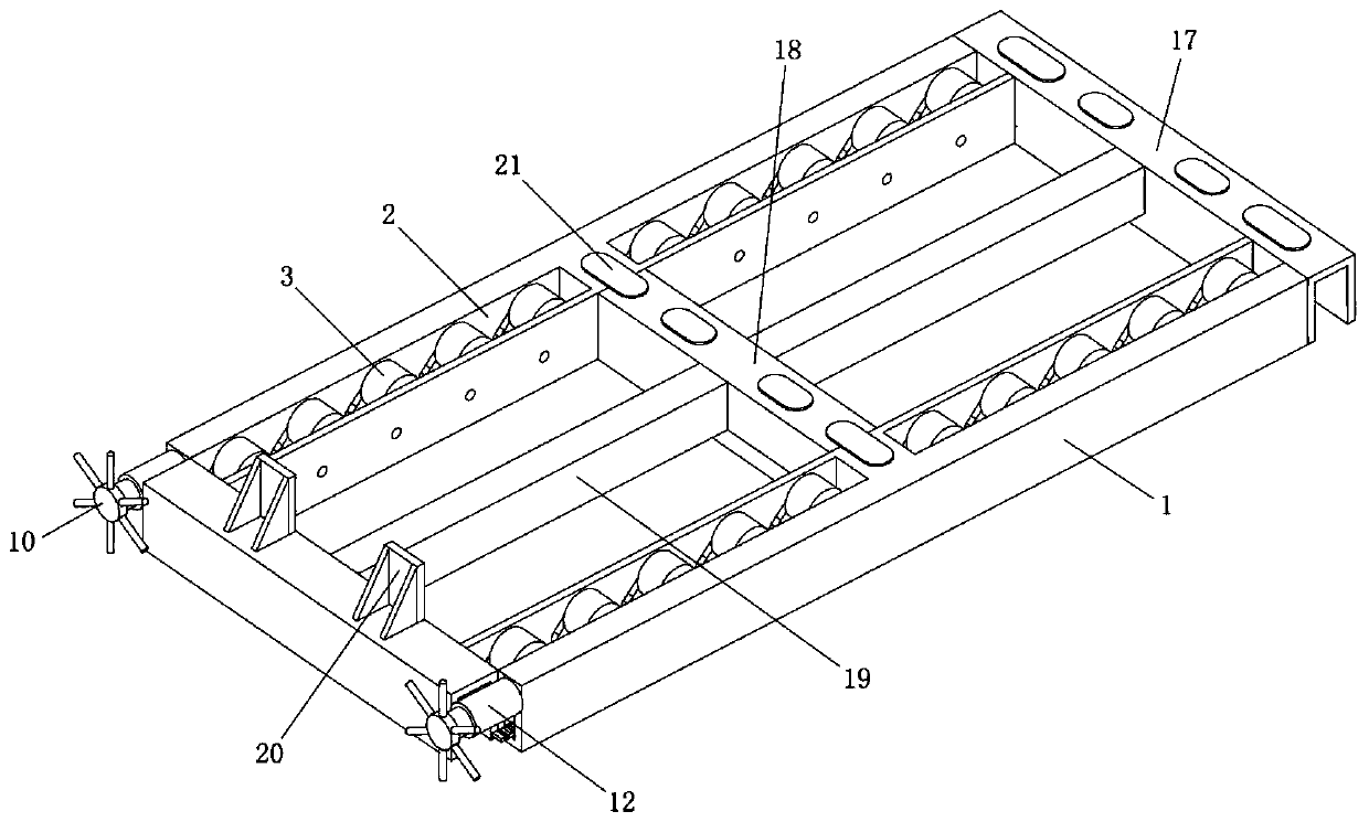 A battery installation support for vehicle