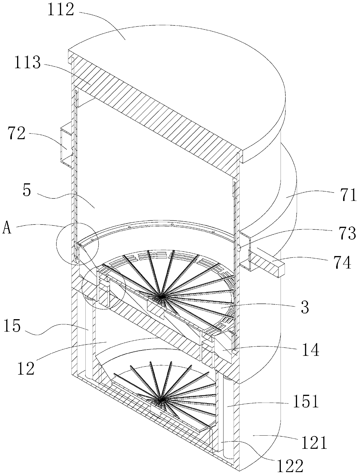 Equipment for cement producing and processing