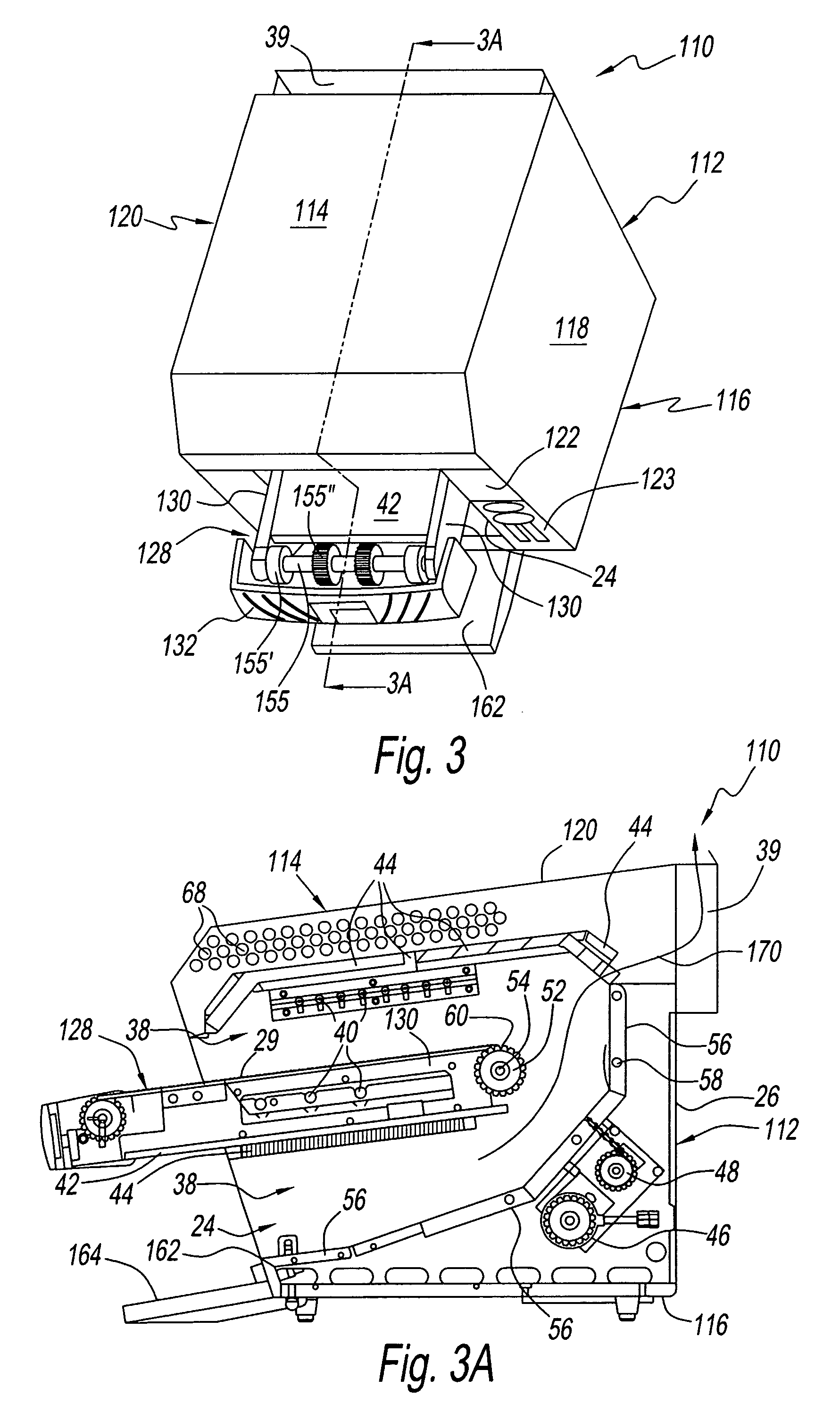 Angled conveyor for return toaster