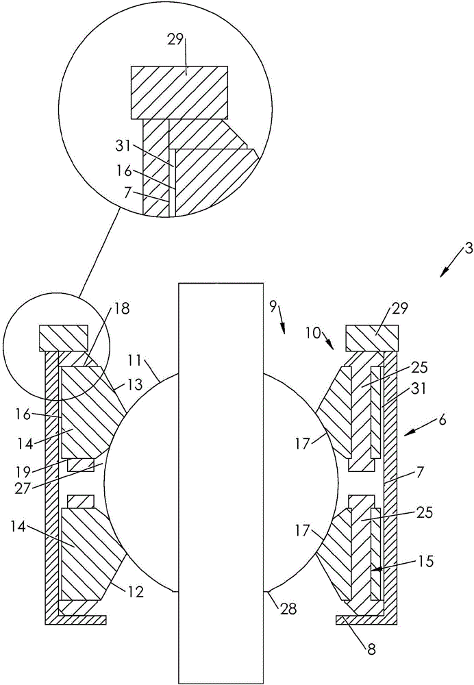 Device for controlling a gearbox