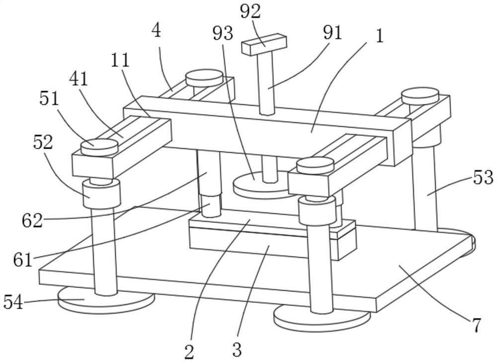 Metal plate welding seam detection device and detection method