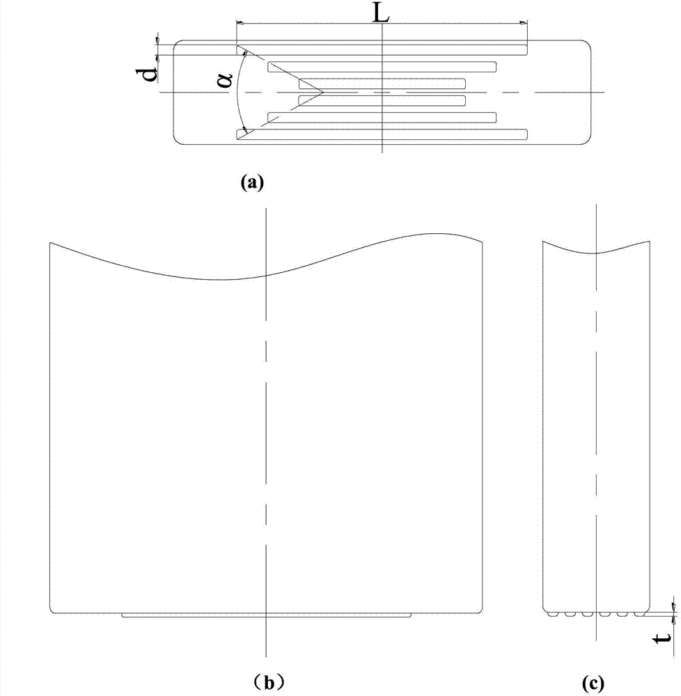 Extrusion molding mould and molding method of large-length-width-ratio aluminum alloy rectangular box-shaped piece