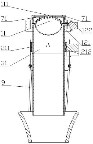 An electric fruit picking head