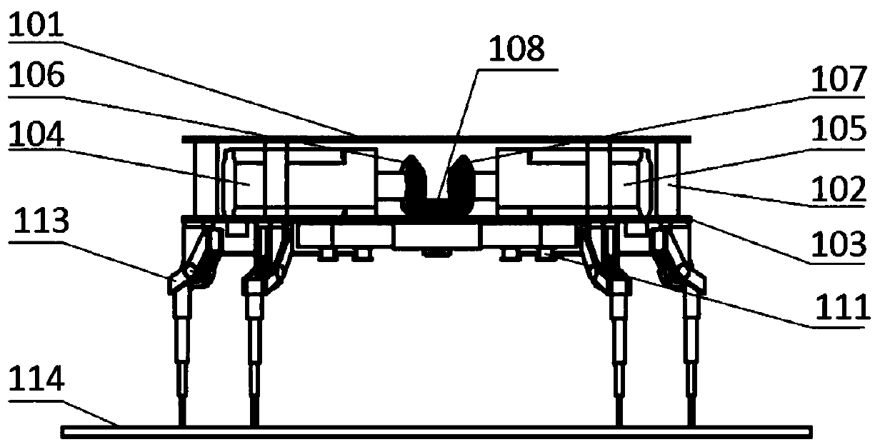 Unmanned aerial vehicle automatic supplementing wireless charging device