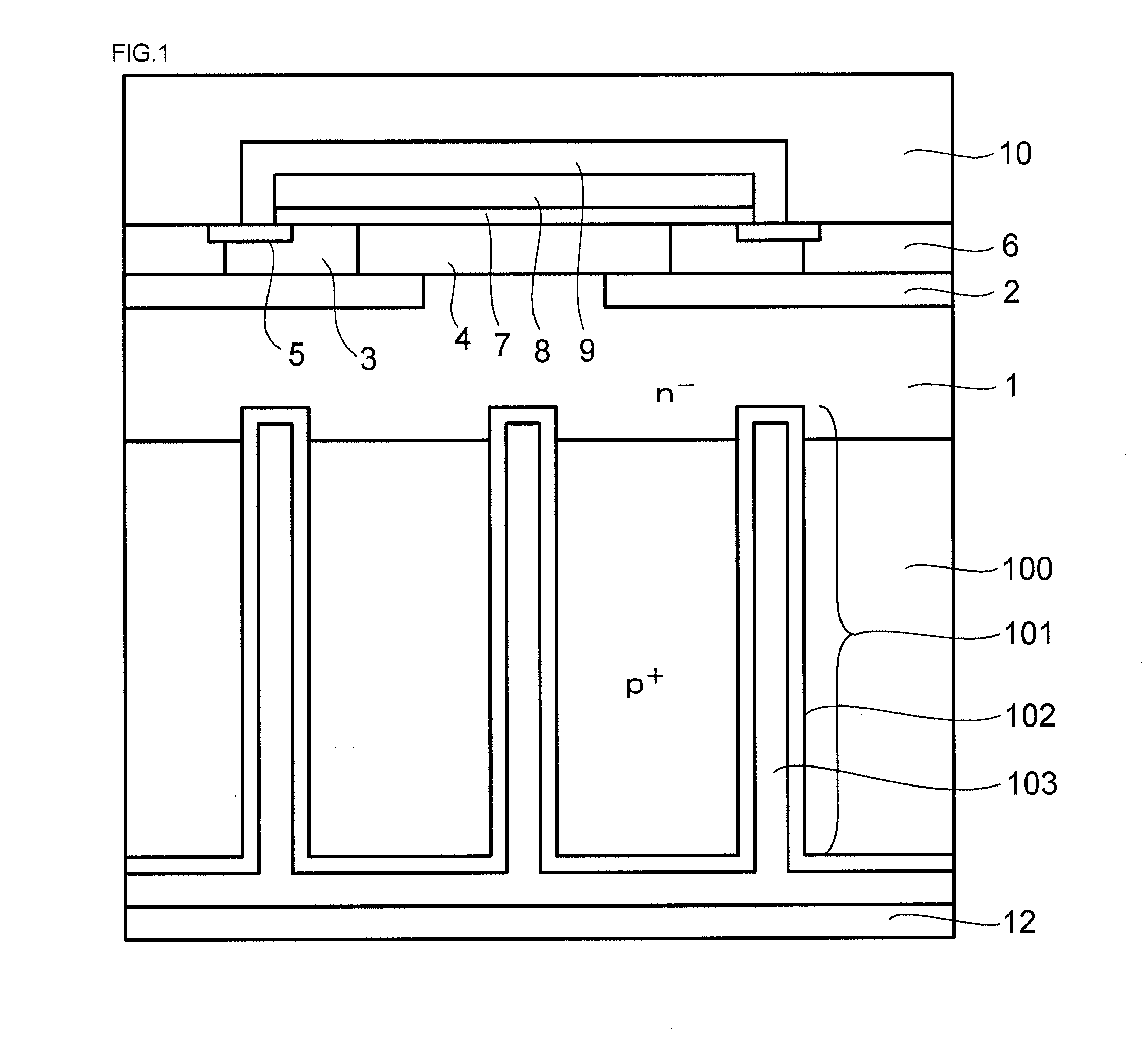 Wide-band-gap reverse-blocking MOS-type semiconductor device