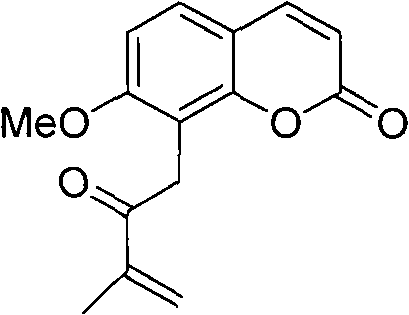 Novel synthesis method of murrayone and novel application of murrayone