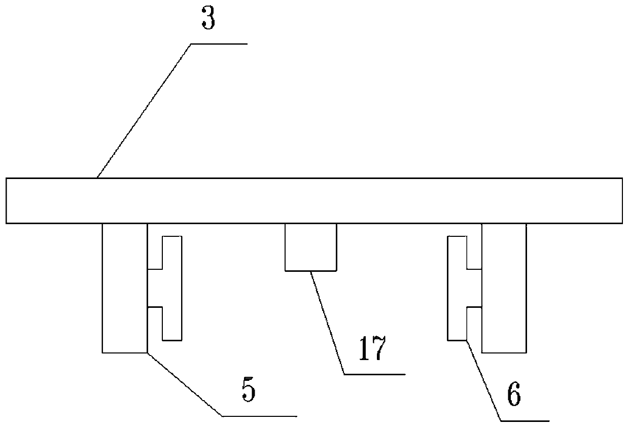 Drying device for preparing brick body through raw bauxite