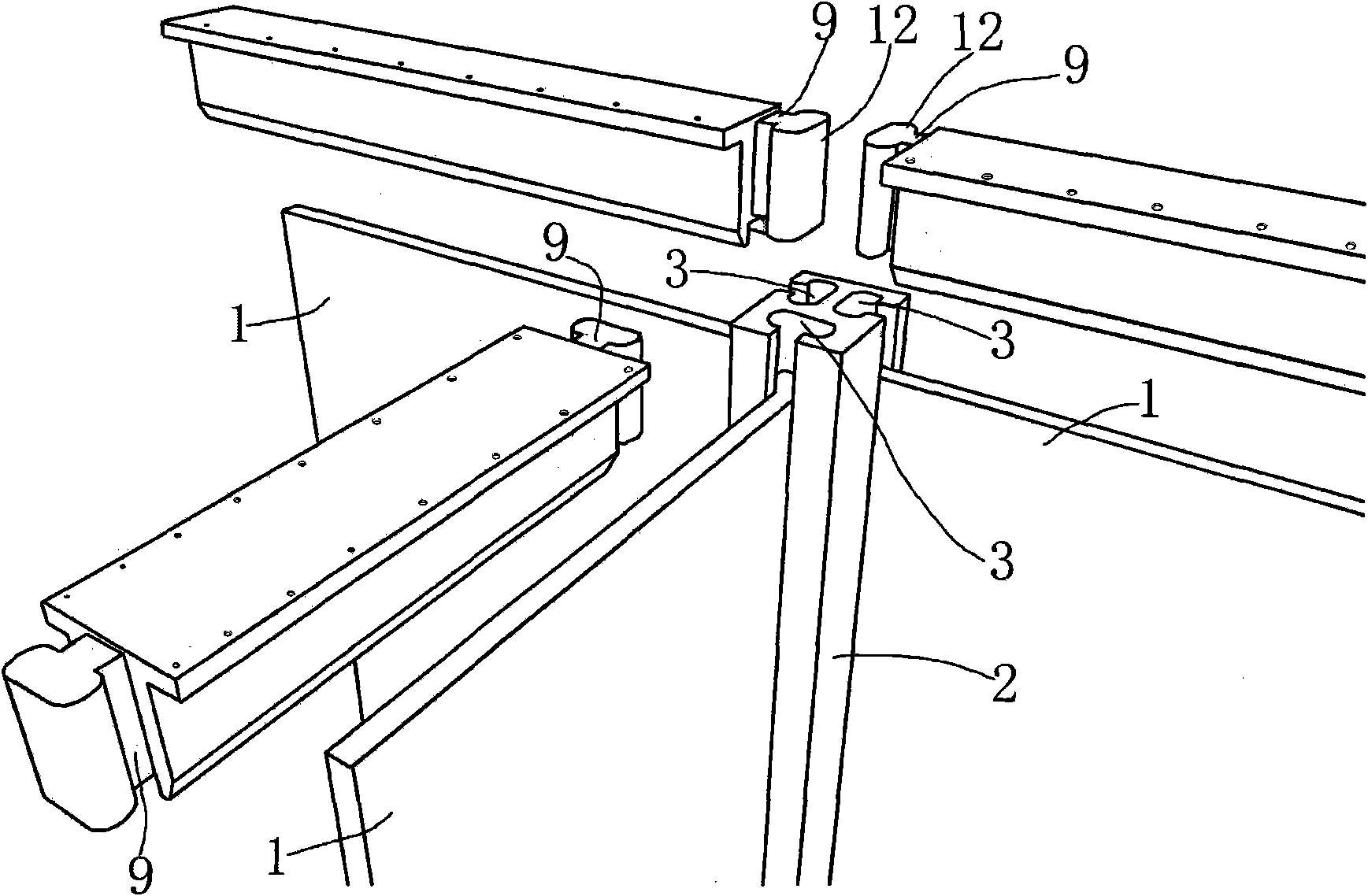 Cabinet body structure
