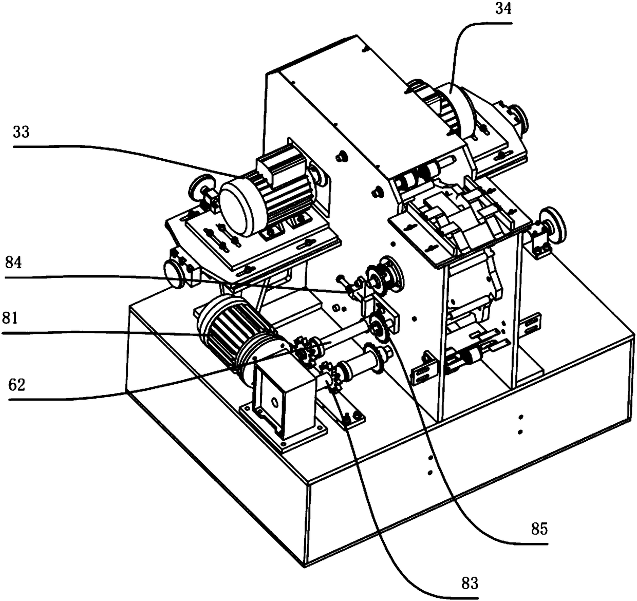 Applied to the cutting station of thin plate cutting and forming machine and a kind of thin plate cutting and forming machine