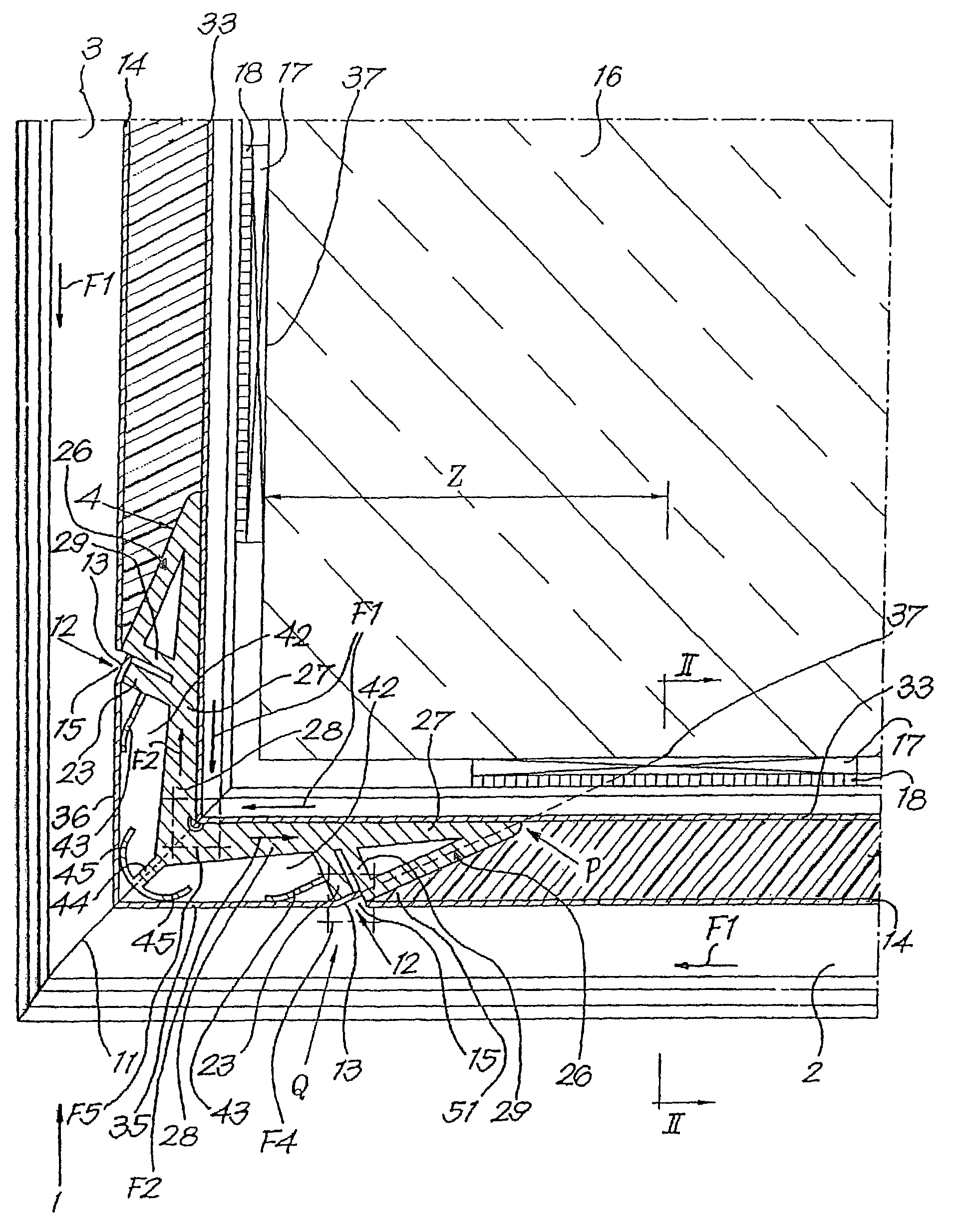 Corner joint and method for making the same