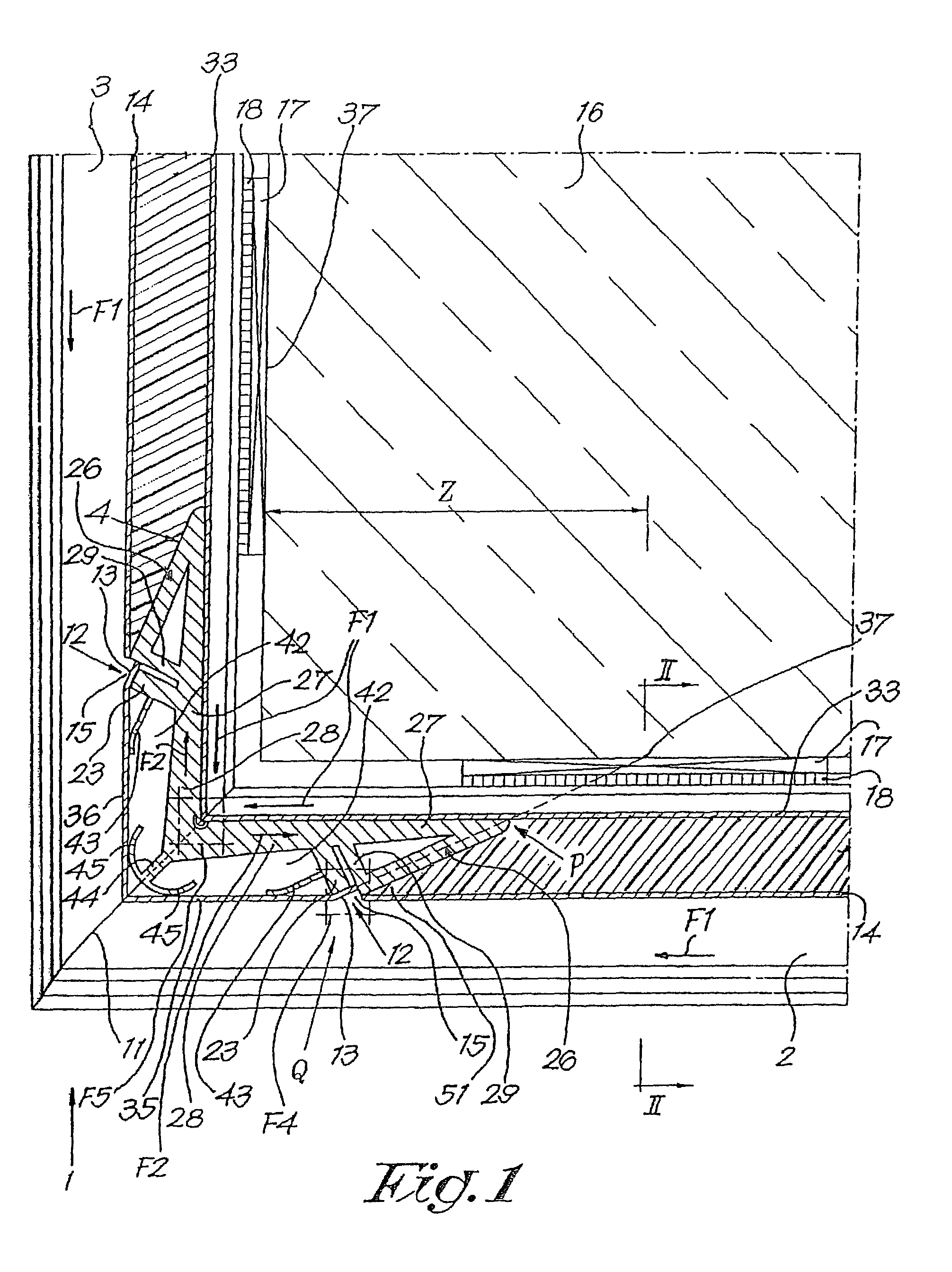 Corner joint and method for making the same