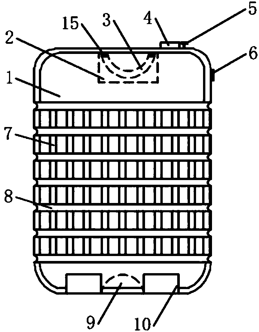 Automobile cosmetics packaging barrel