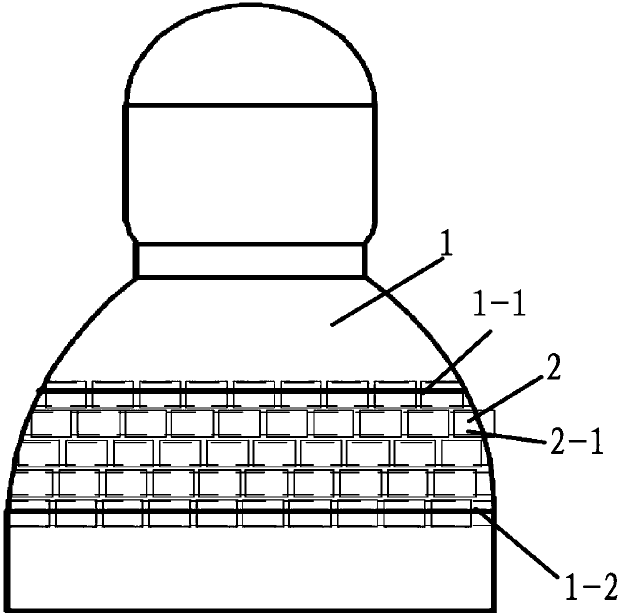 Local heat treatment annealing apparatus and method for blast furnace/hot-blast stove casing