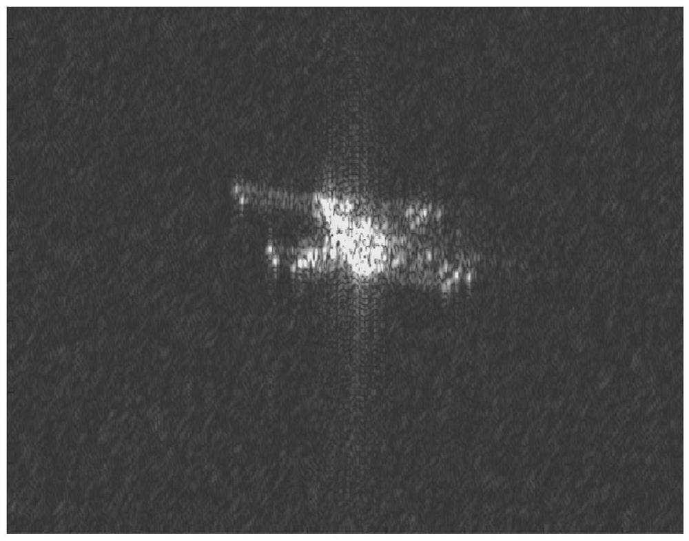 Method for imaging space target by on-orbit SAR satellite